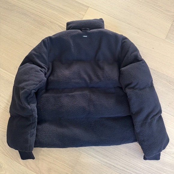 NWT - GYMSHARK - Borg Puffer Jacket (Black / Size S) - Picture 5 of 9